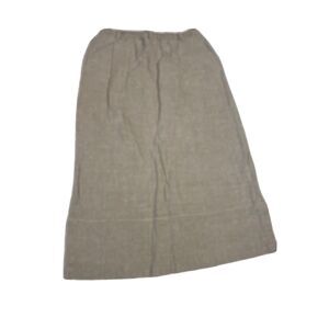 field gear‎ linen blend skirt maxi tan size 10 waist 13” length 30”